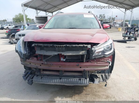 4S4BSENC2J3202398 2018 SUBARU OUTBACK Red Вид спереду
