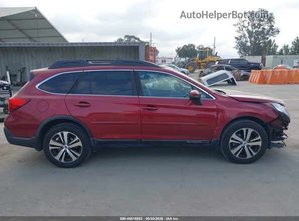 4S4BSENC2J3202398 2018 SUBARU OUTBACK Red Панорамний вид салону 360°