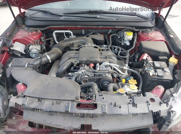 4S4BSENC2J3202398 2018 SUBARU OUTBACK Red Вид ззаду