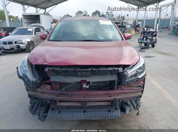 4S4BSENC2J3202398 2018 SUBARU OUTBACK Red Вид задньої частини салону