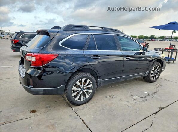 4S4BSENC3G3244801 2016 SUBARU OUTBACK Black უკანა მარჯვენა