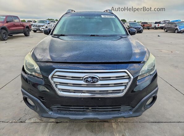 4S4BSENC3G3244801 2016 SUBARU OUTBACK Black წინა ხედი