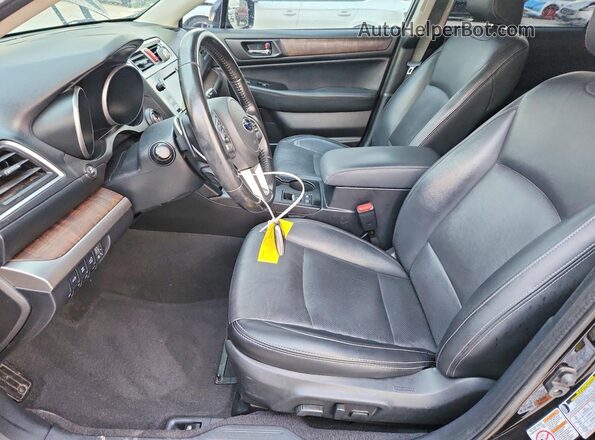 4S4BSENC3G3244801 2016 SUBARU OUTBACK Black წინა სალონის ხედი