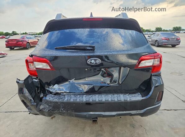 4S4BSENC3G3244801 2016 SUBARU OUTBACK Black უკანა ხედი