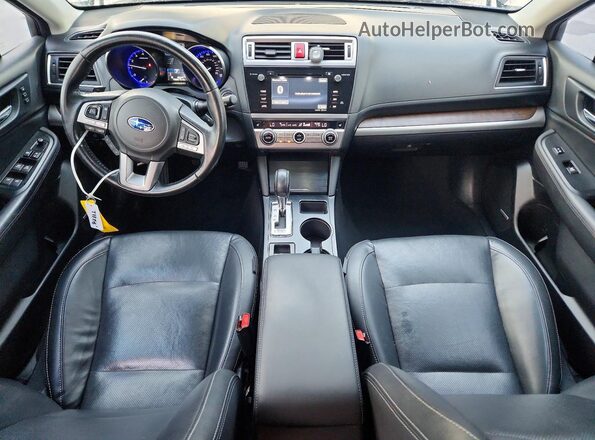 4S4BSENC3G3244801 2016 SUBARU OUTBACK Black წინა პანელის ხედი