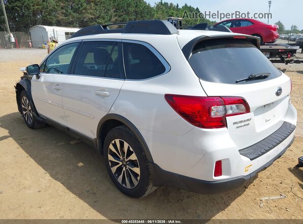 4S4BSENC3G3278270 2016 SUBARU OUTBACK White Задня ліва чверть