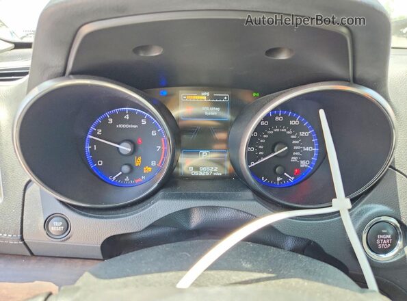 4S4BSENC3J3253473 2018 SUBARU OUTBACK Silver ხელსაწყოთა პანელის ხედი