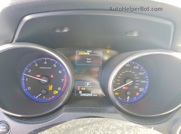 4S4BSENC3J3343402 2018 SUBARU OUTBACK Silver Вид щитка приладів