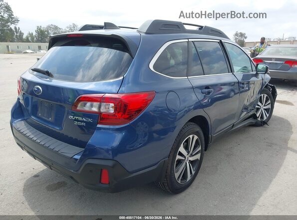 4S4BSENC3K3315469 2019 SUBARU OUTBACK Blue Rear right
