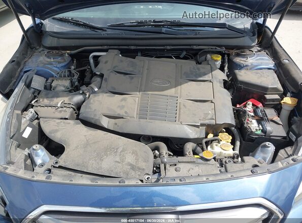 4S4BSENC3K3315469 2019 SUBARU OUTBACK Blue Rear view