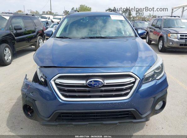 4S4BSENC3K3315469 2019 SUBARU OUTBACK Blue Instrument cluster view