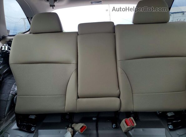 4S4BSENC4H3334105 2017 SUBARU OUTBACK Beige Вид задніх сидінь