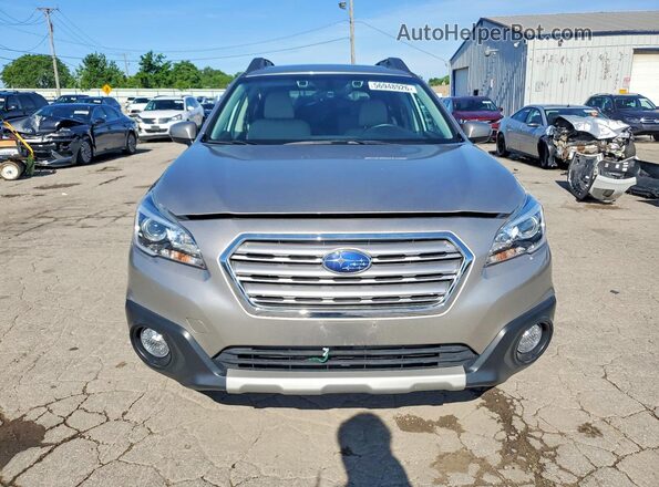 4S4BSENC4H3334105 2017 SUBARU OUTBACK Beige Вид спереду