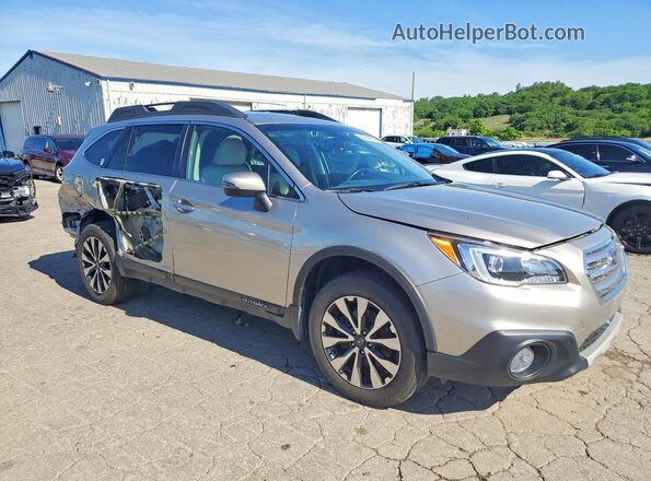 4S4BSENC4H3334105 2017 SUBARU OUTBACK Beige Передня права чверть