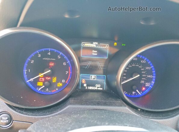 4S4BSENC5G3334872 2016 SUBARU OUTBACK Silver Սարքավորումների վահանակի տեսք