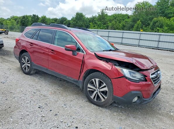4S4BSENC5J3326794 2018 SUBARU OUTBACK Red Przód prawy