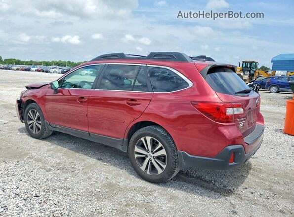 4S4BSENC5J3326794 2018 SUBARU OUTBACK Red Tył lewy