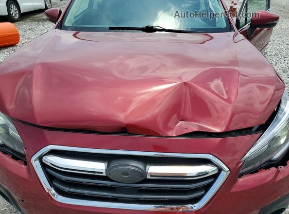 4S4BSENC5J3326794 2018 SUBARU OUTBACK Red Widok komory silnika