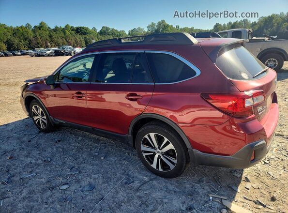 4S4BSENC5J3373789 2018 SUBARU OUTBACK Red Tył lewy