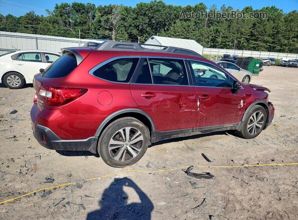 4S4BSENC5J3373789 2018 SUBARU OUTBACK Red Tył prawy