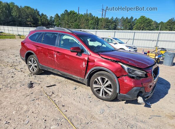 4S4BSENC5J3373789 2018 SUBARU OUTBACK Red Przód prawy