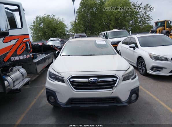 4S4BSENC5K3292244 2019 SUBARU OUTBACK White Instrument cluster view