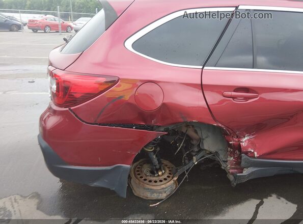 4S4BSENC5K3324058 2019 SUBARU OUTBACK Red Front view