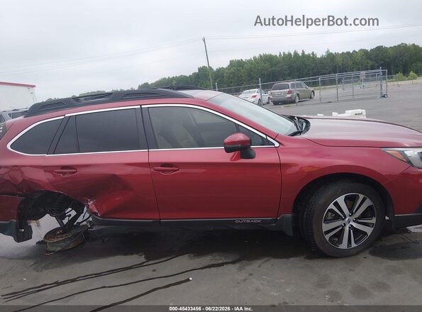 4S4BSENC5K3324058 2019 SUBARU OUTBACK Red Rear interior view