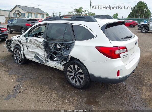 4S4BSENC6H3374248 2017 SUBARU OUTBACK White Trasero izquierdo