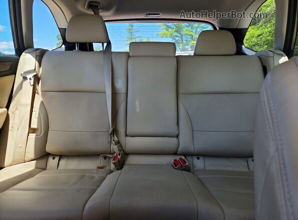 4S4BSENC6K3265103 2019 SUBARU OUTBACK Black Vista de los asientos traseros