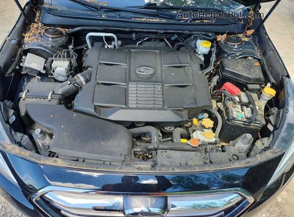 4S4BSENC6K3265103 2019 SUBARU OUTBACK Black Vista del compartimento del motor