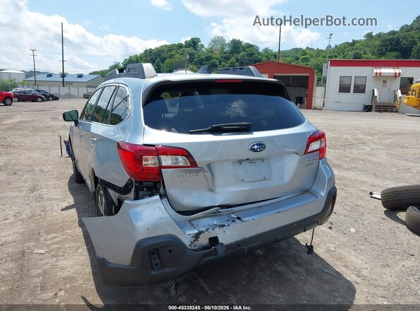 4S4BSENC7K3285716 2019 SUBARU OUTBACK Silver Դիմացի տեսք