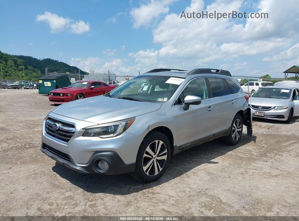 4S4BSENC7K3285716 2019 SUBARU OUTBACK Silver Առջևի ձախ երեք քառորդ տեսարան
