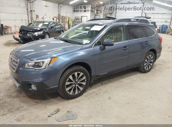 4S4BSENC8H3343471 2017 SUBARU OUTBACK Blue Vista tres cuartos delantera izquierda