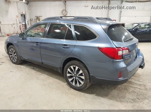 4S4BSENC8H3343471 2017 SUBARU OUTBACK Blue Trasero izquierdo