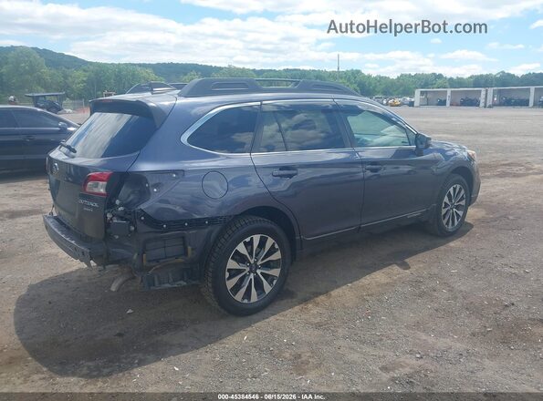 4S4BSENC8H3389754 2017 SUBARU OUTBACK Blue Trasero derecho
