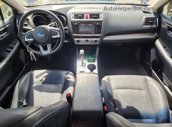 4S4BSENC8H3406102 2017 SUBARU OUTBACK Синий Вид панели приборов