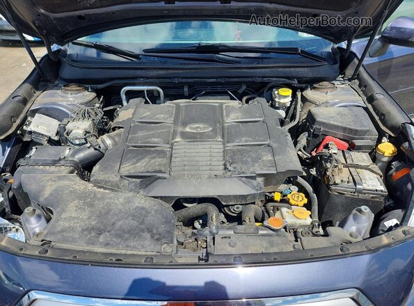 4S4BSENC8H3406102 2017 SUBARU OUTBACK Синий Вид подкапотного пространства