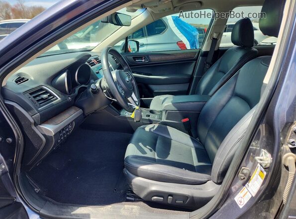 4S4BSENC8H3406102 2017 SUBARU OUTBACK Синий Вид салона спереди