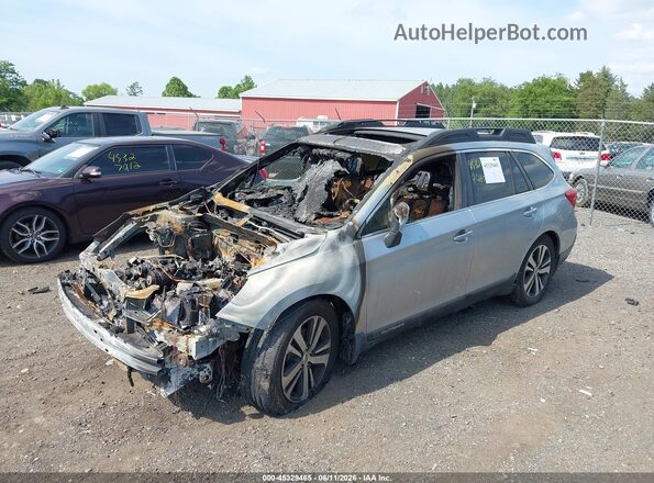 4S4BSENC8J3345887 2018 SUBARU OUTBACK Silver Vista tres cuartos delantera izquierda