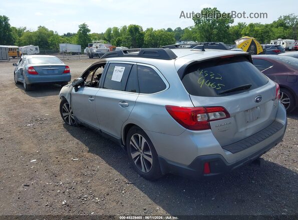4S4BSENC8J3345887 2018 SUBARU OUTBACK Silver Trasero izquierdo