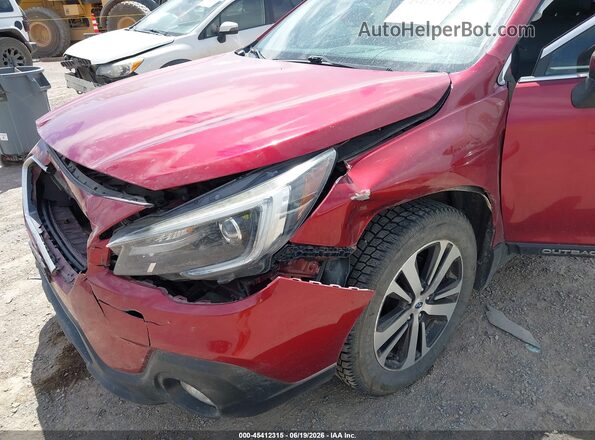 4S4BSENC8K3201483 2019 SUBARU OUTBACK Red წინა ხედი
