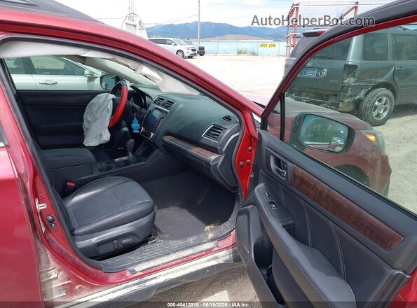 4S4BSENC8K3201483 2019 SUBARU OUTBACK Red წინა სალონის ხედი