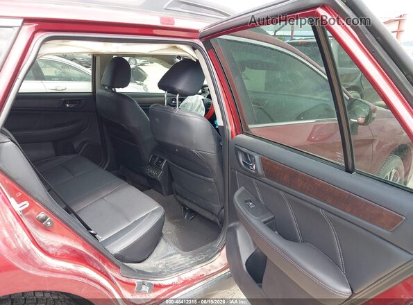 4S4BSENC8K3201483 2019 SUBARU OUTBACK Red VIN კოდის სტიკერის ხედი
