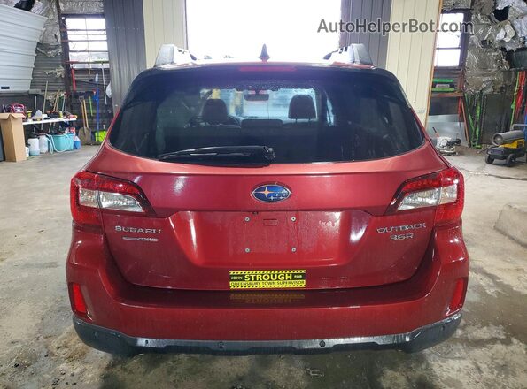 4S4BSENC9H3395093 2017 SUBARU OUTBACK Burgundy 