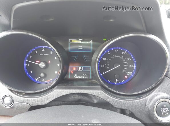 4S4BSENCXG3345351 2016 SUBARU OUTBACK Gold უკანა სავარძლების ხედი
