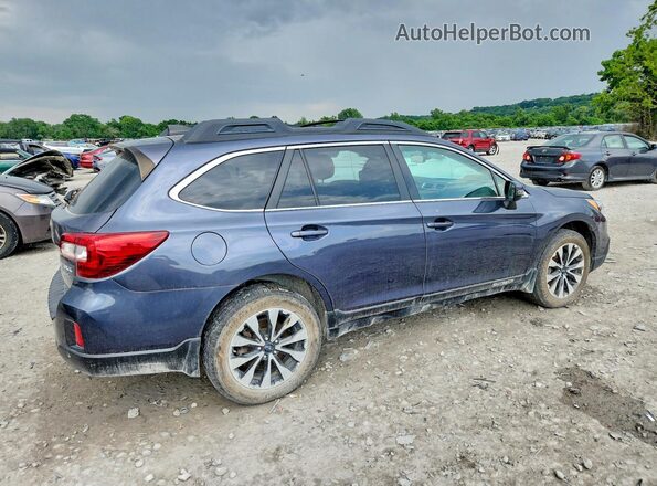 4S4BSENCXH3286044 2017 SUBARU OUTBACK Blue Հետևի աջ