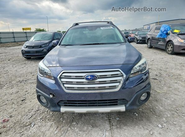 4S4BSENCXH3286044 2017 SUBARU OUTBACK Blue Դիմացի տեսք