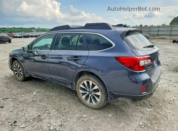 4S4BSENCXH3286044 2017 SUBARU OUTBACK Blue Հետևի ձախ