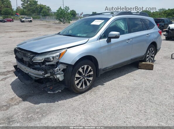 4S4BSENCXH3365326 2017 SUBARU OUTBACK Light Blue წინა მარცხენა ხედი სამი მეოთხედიდან